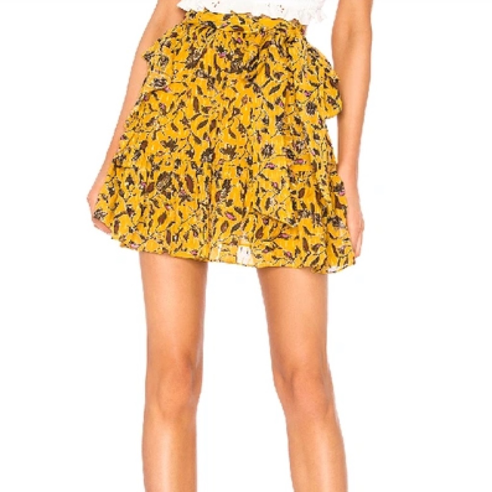 Ulla Johnson Silk Mini Skirt